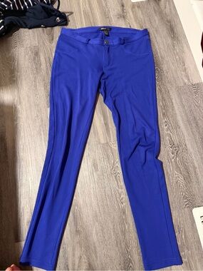 Mango women’s Club Royal Blue Slim Stretch Pants
